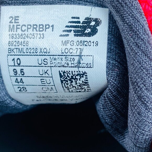 New Balance Fuel Cell Propel Red Black Running Shoes, Men’s Size 10 - Picture 16 of 16